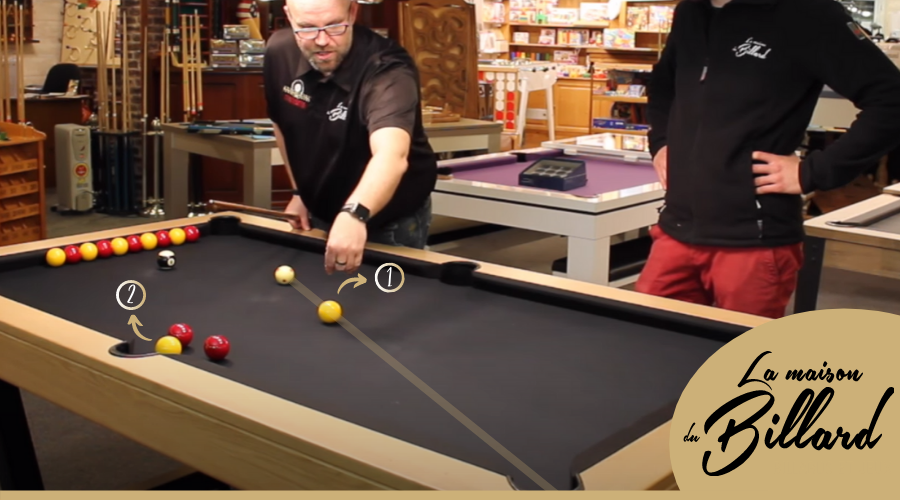 Technique billard Stop Shot